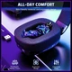 Беспроводные игровые наушники Attack Shark L80 Pro Black Геймерская гарнитура с микрофоном и 2.4 ГГц / Bluetooth - изображение 2
