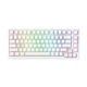 Проводная магнитная клавиатура Akko TAC75 8K White, белый цвет, Rapid Trigger, 8000 Гц, RGB подсветки - изображение 1