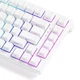 Проводная магнитная клавиатура Akko TAC75 8K White, белый цвет, Rapid Trigger, 8000 Гц, RGB подсветки - изображение 2