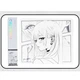 Килимок для миші ATK Anime – Reverie White з покриттям Control розміру 490 × 420 мм, 4 мм товщина, XSoft підкладка, з поліуретану - зображення 4
