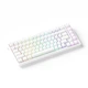 Проводная магнитная клавиатура Akko TAC75 8K White, белый цвет, Rapid Trigger, 8000 Гц, RGB подсветки - изображение 6