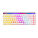 Механічна клавіатура Ajazz NK68 White з Red Switch, RGB підсвічуванням, HOT-SWAP, 65% - зображення 1