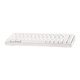 Механічна клавіатура Ajazz NK68 White з Red Switch, RGB підсвічуванням, HOT-SWAP, 65% - зображення 6
