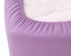 Простынь на резинке LARA сатин LUX dp13257 VIOLET 160х200+25 см - изображение 5