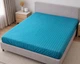 Простирадло на резинці LARA сатин-страйп LUX turquoise d13227 160х200х25 - зображення 1