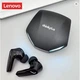 Бездротові спортивні навушники Lenovo Thinkplus XT53 TWS Bluetooth, сенсорні навушники в кейсі з підсвідкою, Black - зображення 4