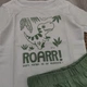Пижама летняя для мальчика Kiabi хлопковая комплект футболка шорты Roarr 92 - изображение 4