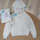 Худи детское для девочки Pepperts серое из двунитки кофта с капюшоном 134-140 - изображение 4