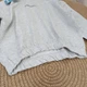 Худи детское для девочки Pepperts серое из двунитки кофта с капюшоном 134-140 - изображение 7