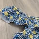 Раздельный купальник для девочки Primark лимоны топ и плавки 122 см. - изображение 7