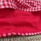 Роздільний купальник для дівчинки Primark червоний в клітинку топ і плавки 152 см - зображення 7