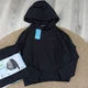 Худи детское для девочки Pepperts черное из двунитки кофта с капюшоном 122-128 - изображение 4