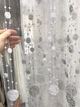 Тюль Lambada з кульками сірого кольору висота 3 м х 1 м.пог. - зображення 3