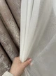 Тюль Francheska однотонна молочна висота 2.90 м х 1 м.пог. - зображення 9