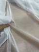Тюль Kristal однотонний молочний висота 2,90 м х 1 м.пог. - зображення 4