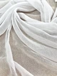 Тюль льон Soft Linen білий однотонний висота 3 м х 1 м.пог. - изображение 2