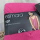 Майка женская вечерняя Esmara с металлизированной нитью, с V-вырезом S - изображение 5