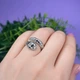 Серебряная кольца с фианитами Змея - изображение 3