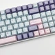 Кейкапи для механічних магнітних клавіатур Cotton Candy Cherry PBT Doubleshot Cherry профіль 126 клавіш - зображення 6