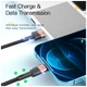 Дата кабель USB 2.0 AM to Lightning 2.0m 2.4A black Essager (EXCL-XCA01) - изображение 5