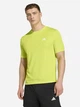 Футболка спортивная длинная мужская Adidas Workout Essentials Base KD5472 2XL Желтая (4068819775041) - изображение 1