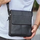 Сумка-планшет мужская кожаная Tiding Bag M1254A 21х24х6 черная, на одно плечо (JDT-0849799) - изображение 1