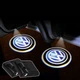 Проектор-подсветка двери автомобиля с логотипом Volkswagen Цена за 1шт (с магнитом, на скотче) - изображение 1