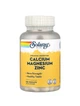 Кальций магний цинк Solaray Calcium Magnesium Zinc 100 капсул - изображение 1