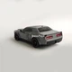 Машинка для дрифта на радиоуправлении Dodge Challenger Hellcat 4WD 1:14 с паром, неоновой подсветкой, сменными колесами, 27 см (Grey) - изображение 6