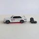 Мини дрифт машинка БМВ BMW M3 E30 Mini Drift 1:43 4WD — скорость до 15 км/ч, LED подсветка, USB (White) - изображение 6