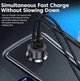 Автомобильное зарядное устройство 50W Toocki TQ-CC25 PD+QC 1C+1A Fast Car Charger - изображение 5