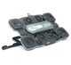 Підставка для ноутбука 17.3 дюймів Ice Coorel Q-10 8xfans+Aluminum plate RGB LCD - зображення 2