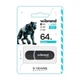 Флеш-память USB Wibrand 64Гб пластик черный USB 2.0 с крышкой (670377) - изображение 2