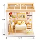 Конструктор-румбокс Спальня Mini House 8004-MH серии "Интерьер", со светом - изображение 3