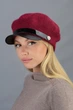 Берет с козырьком Braxton «Иви», бордовый (4953) - изображение 3