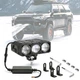 LED Фара Світлодіодні три лінзи 85W 8500Lm 6500K / 3200K DC9-30V IP66 (E06L) 1шт - зображення 1
