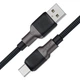 Кабель USB 2.0 AM-Type-C M, 1,2 м, 60W silicone braid C10-04 Acefast - изображение 4