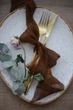 Жатий шовк стрічка для декору VTILENE, Chocolate, 1.5 см, 3 м - зображення 1