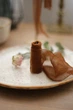 Жатий шовк стрічка для декору VTILENE, Chocolate, 1.5 см, 3 м - зображення 4