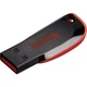 USB флеш накопитель SanDisk 64GB Cruzer Blade Black/red USB 2.0 (SDCZ50-064G-B35) 328547 - изображение 3