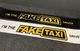 Задний брызговик резиновый 2400х350 мм "I'm The Fake Taxi Driver" для бампера - изображение 2