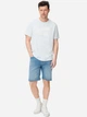 Футболка хлопковая длинная мужская Camel Active T-shirts 1/2 sleeves 409700-7T54-42 L Голубой (4063366241124) - изображение 3
