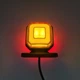 Габаритний LED Ліхтар Квадратний 12-24V Червоно-Жовтий IP65/IP67 для Вантажівок та Спецтехніки - зображення 4