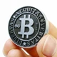 Металевий Антистрес Bitcoin Магнітний Слайдер, Крутилка (01739) - зображення 1