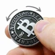 Металевий Антистрес Bitcoin Магнітний Слайдер, Крутилка (01739) - зображення 2