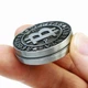 Металевий Антистрес Bitcoin Магнітний Слайдер, Крутилка (01739) - зображення 5