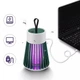 Антимоскітна лампа від комарів від USB, Electronic Shock, Зелений корпус, електричний прилад від комах - изображение 3