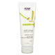 Натуральный крем для бритья NOW Foods Solutions "Nutri-Shave, Natural Shave Cream" для лица и тела, успокаивающий для уменьшения раздражения, нутри-бритье для всех типов кожи (237 мл / 8 жидких унций) - изображение 1