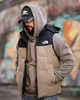 Стильна чоловіча демісезонна жилетка The North Face 2XL чорно-бежева (95328) - зображення 5