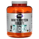 Ізолят сироваткового протеїну NOW Foods, Sports "Whey Protein Isolate" смак голландського шоколаду (2268 г) - зображення 1